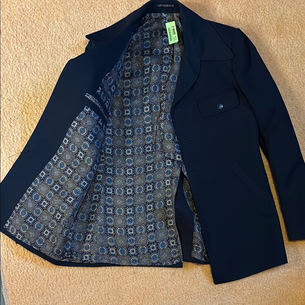 Navy Classic Leisure Suit Set 30x31 40R disco - Picture 2 of 3